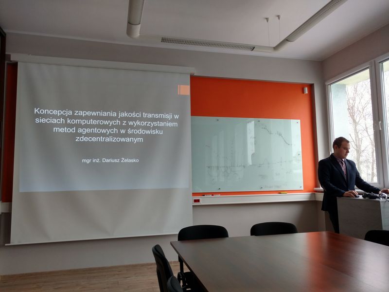 Dariusz Żelasko - Koncepcja zapewniania jakości transmisji z wykorzystaniem metod agentowych